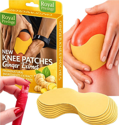 🌿 PATCHS AU GINGEMBRE ROYAL PRESTIGE 3 BOITES POUR LE PRIX DE DEUX