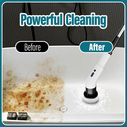 Brosse Électrique Rotative 8 en 1 – Nettoyage Sans Effort
