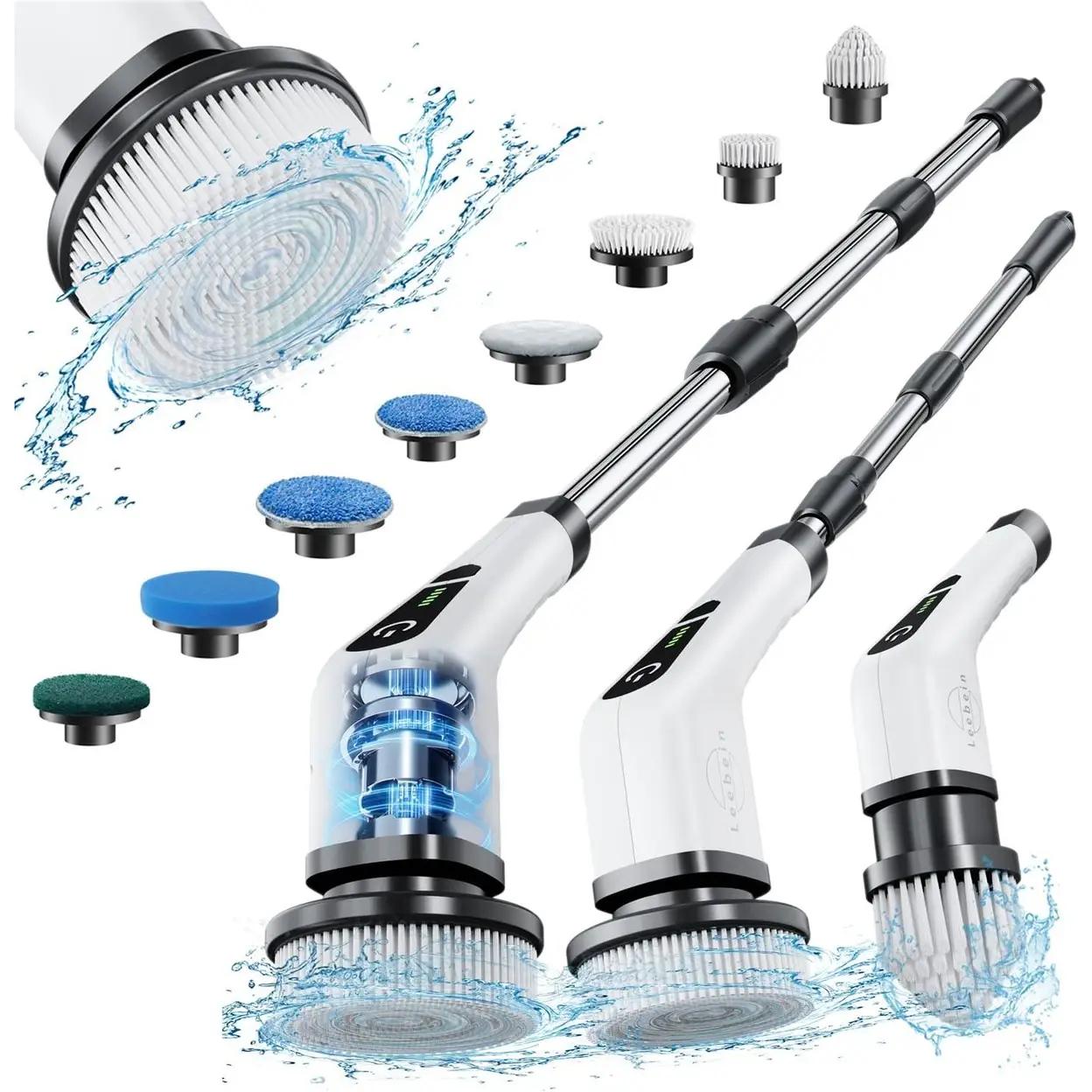 Brosse Électrique Rotative 8 en 1 – Nettoyage Sans Effort